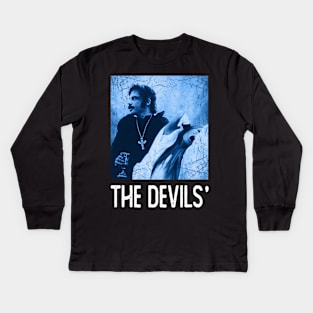 Controversial Couture Devil Movie Tees for Trendsetting Enthusiasts Kids Long Sleeve T-Shirt